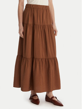 Marella Marella Φούστα maxi Ciocca 2613101084 Καφέ Regular Fit