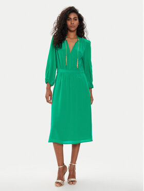Liu Jo Liu Jo Kleid für den Alltag CA4061 T5853 Grün Regular Fit