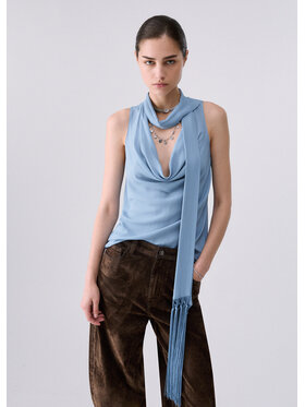 Liu Jo Liu Jo Top CF6206T2578X0805 Azzurro chiaro Regular Fit