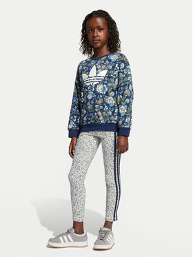adidas adidas Set majica dugih rukava i leggins Liberty London JV7804 Crvena Loose Fit
