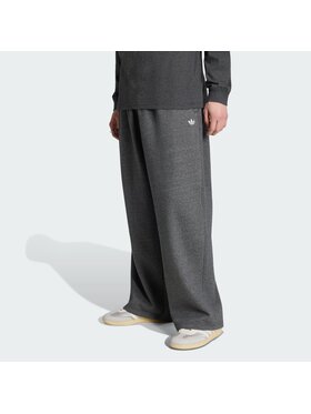 adidas adidas Spodnie materiałowe 165137 Szary Oversize