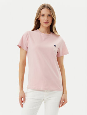 Wrangler Wrangler T-Shirt 112362576 Růžová Regular Fit