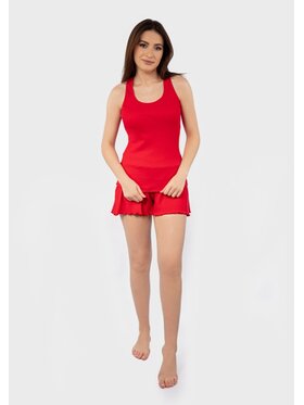 DKaren Sport DKaren Sport Dres DK-K-B5 Czerwony Classic Fit