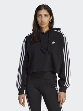 adidas adidas Світшот Short IB7388 Чорний Regular Fit