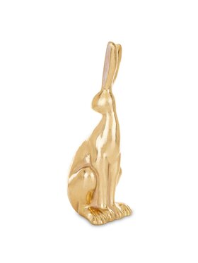 MIAhome MIAhome Figurka królik 30x10x12 cm SVELTA Złoty