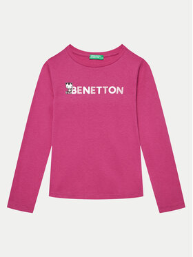 United Colors Of Benetton United Colors Of Benetton Bluse 3I9WG10F7 Rosa Regular Fit