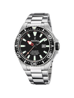 Festina Festina Zegarek F20663-3 Srebrny