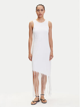 ONLY ONLY Sukienka codzienna Zinna 15325497 Biały Regular Fit