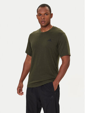 adidas adidas Koszulka techniczna Train Essentials Feelready Novelty JX2755 Zielony Regular Fit