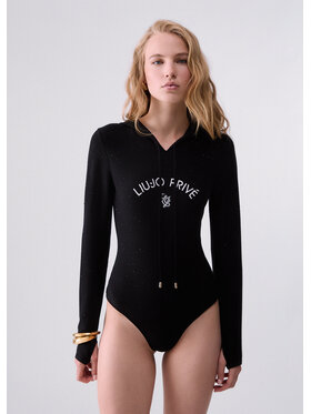 Liu Jo Liu Jo Bluza TF6042MS04922222 Czarny Regular Fit