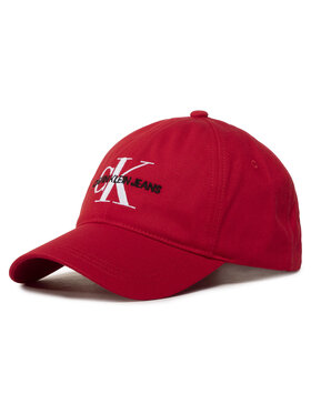Calvin Klein Jeans Calvin Klein Jeans Czapka z daszkiem Ckj Monogram Cap K50K505618 Czerwony