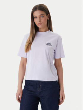 Calvin Klein Jeans Calvin Klein Jeans Marškinėliai LV047F801G Rožinė Boxy Fit