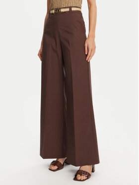 TWINSET TWINSET Palazzohose 251TT2105 Braun Wide Leg
