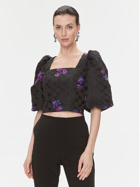 Custommade Custommade Блузка Saia 999442258 Чорний Regular Fit
