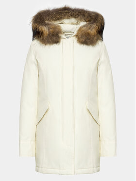 Woolrich Woolrich Zimné bundy Arctic Raccoon CFWWOU0538FRUT0001 Écru Regular Fit