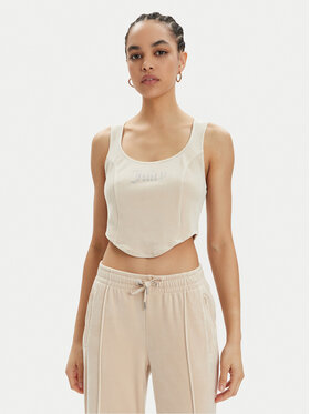 Juicy Couture Juicy Couture Топ Camina JCWCT23305 Бежевий Slim Fit