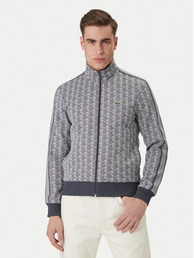 Lacoste Lacoste Суитшърт SH1368 Сив Regular Fit