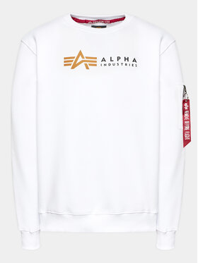 Alpha Industries Alpha Industries Jopa Label 118312 Bela Regular Fit