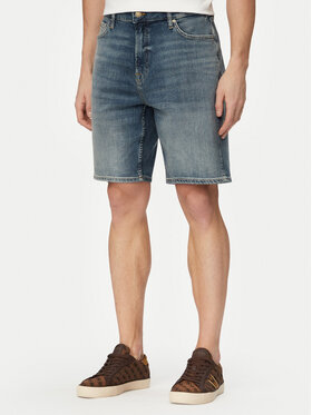 Guess Guess Szorty jeansowe M6GD27 D0777 Niebieski Regular Fit