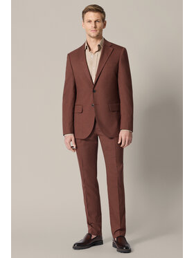 Lancerto Lancerto Garnitur Daimiel GA073126000024 Pomarańczowy Slim Fit