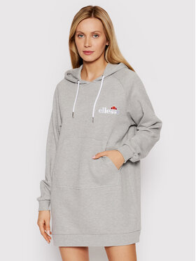 Ellesse Ellesse Trikotažinė suknelė Honey SGK13289 Pilka Relaxed Fit
