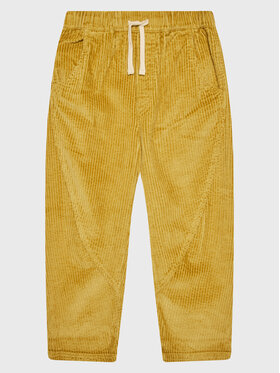 United Colors Of Benetton United Colors Of Benetton Текстилни панталони 4FJTCF01B Жълт Straight Fit