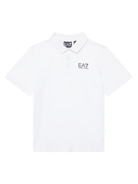 EA7 Emporio Armani EA7 Emporio Armani Polo 7B000022 AF10378 U0002 Bijela Regular Fit