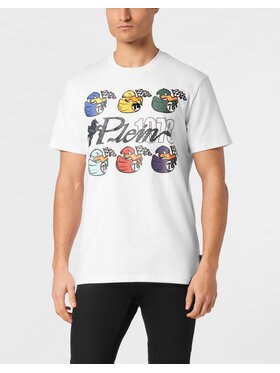 PHILIPP PLEIN PHILIPP PLEIN T-Shirt 23523 Biały Regular Fit