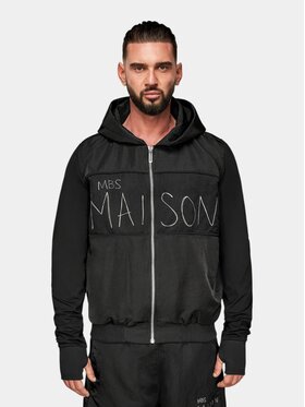 MADE BY SOCIETY MADE BY SOCIETY Kurtka anorak PULSE - H17740 Czarny Basic Fit