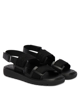 Calvin Klein Calvin Klein Basutės Sq Molded Sandal Webb HW0HW02872 Juoda