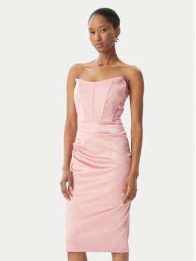 Rinascimento Rinascimento Coctailkleid CFC0123676003 Rosa Regular Fit