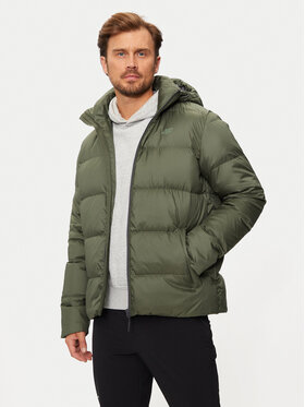 4F 4F Geacă din puf 4FWAW24TDJAM513 Verde Regular Fit