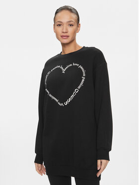 Guess Guess Sweatshirt Graphic V4RQ11 K68I0 Schwarz Relaxed Fit