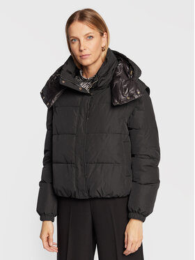 Patrizia Pepe Patrizia Pepe Kurtka zimowa 2O0008/A150-K103 Czarny Regular Fit