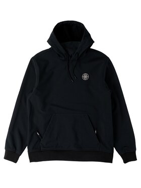 Colourwear Colourwear Bluza Bluza snowboardowa Colourwear EST 2010 Hood Czarny Relaxed Fit