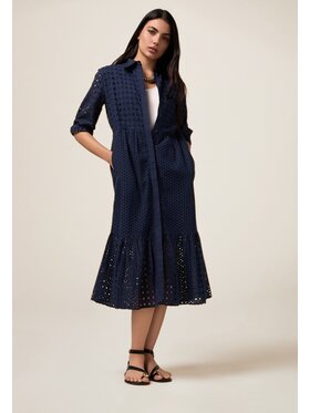 Oltre Oltre Vestito da giorno 7353R004875N034 Blu A-Line Fit