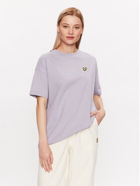 Lyle & Scott Lyle & Scott T-Shirt Oversized T-shirt TSW1605V Μωβ Regular Fit