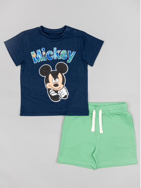 Zippy Zippy Набір футболка та шорти Myszka Miki ZBBAP0602 23001 Cиній Regular Fit