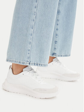 Calvin Klein Calvin Klein Tossud Light Eva Runn Laceup Aop HW0HW03292 Valge