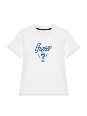 Guess Guess Tričko L6GI06 K8HM4 Biela Relaxed Fit