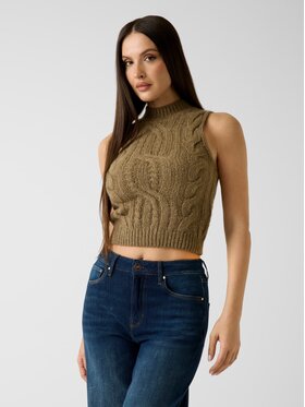 Guess Guess Sweter 181977 Zielony Classic Fit