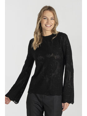 Deni Cler Milano Deni Cler Milano Sweter T-DC-S465-E5-90-90-1 Czarny Regular Fit
