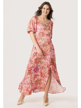 QUIOSQUE QUIOSQUE Sukienka codzienna LYON DRESS Różowy Regular Fit