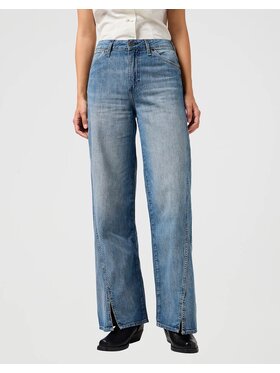 Wrangler Wrangler Jeansy SPAT LOOSE Niebieski Loose Fit
