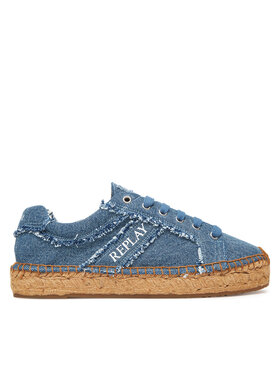 REPLAY REPLAY Espadrilles GWF22 .000.C0088T Kék