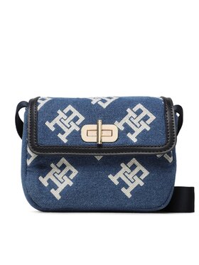 Tommy Hilfiger Tommy Hilfiger Sac à main Monogram Turnlock AW0AW14581 Bleu