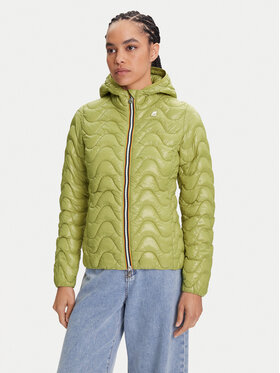 K-Way K-Way Átmeneti kabát Lily K5126IW Zöld Regular Fit