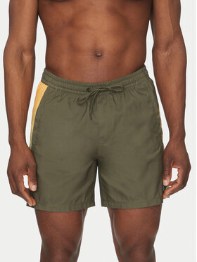 Quiksilver Quiksilver Šortky z materiálu EQYJV04136 Zelená Regular Fit