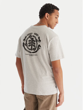 Element Element Tricou Iron Works SS ELYZT00565 Gri Relaxed Fit