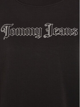 Tommy Jeans Jopa Grunge DW0DW16401 Črna Relaxed Fit